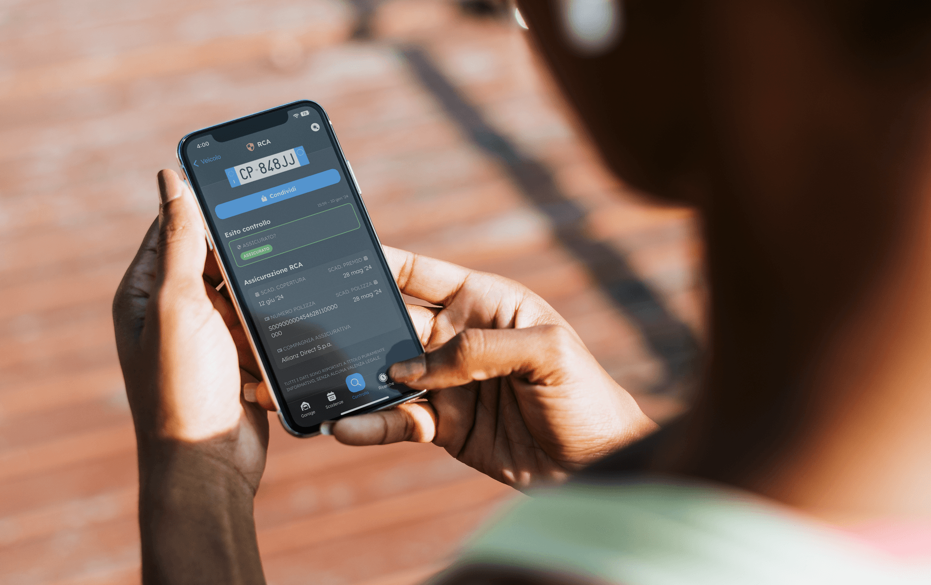 Veicolo App Mockup