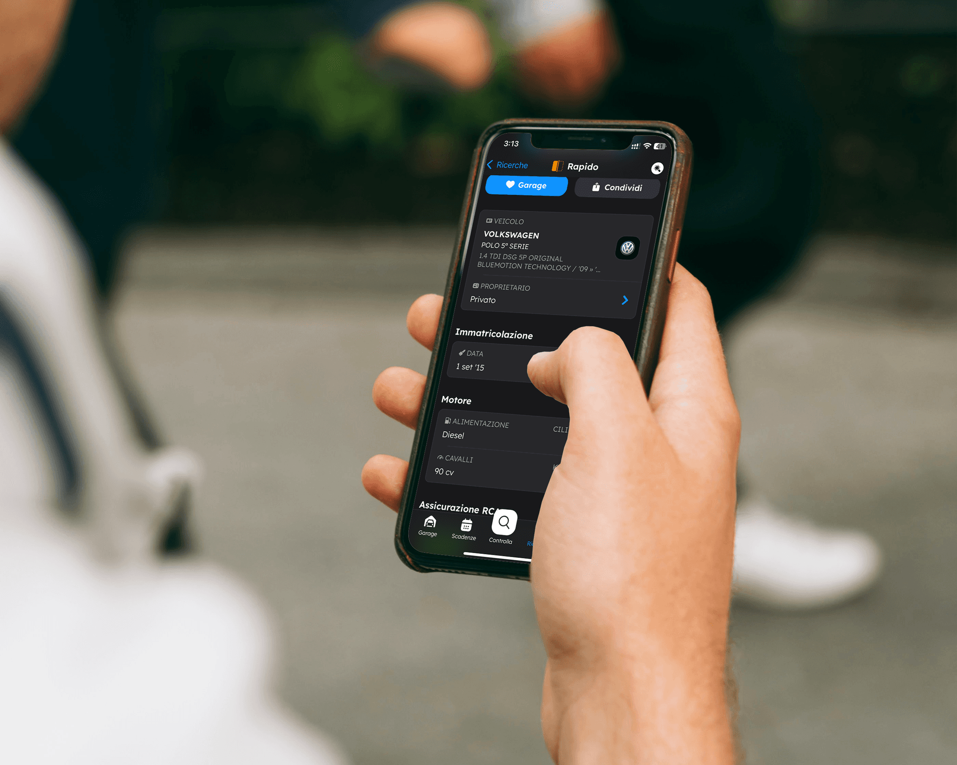 Veicolo App Mockup